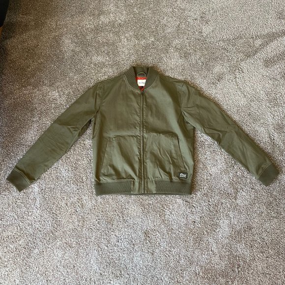 Deus Garth Boomer Jacket (Forrest Green and Orange) - Picture 1 of 3